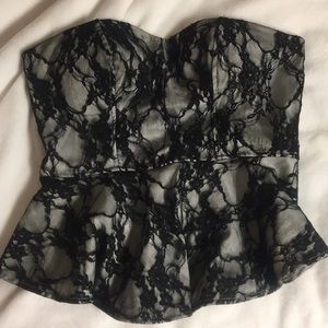 Lace Corset Top